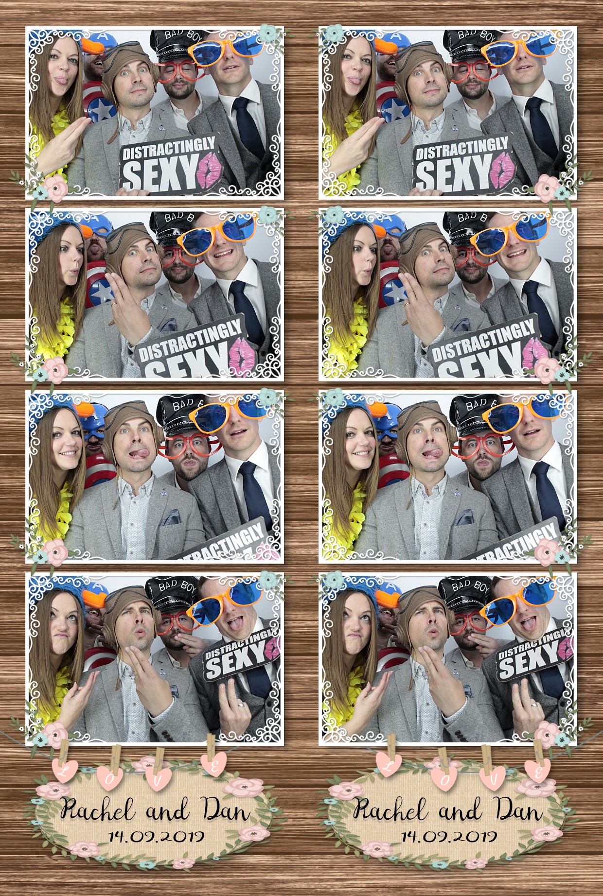 Rachel and Dan’s Wedding | View more photos from the event at gallery.myphotoboothexperience.co.uk/u/MyPhotoBoothExperienceLtd/Rachel-and-Dan’s-Wedding